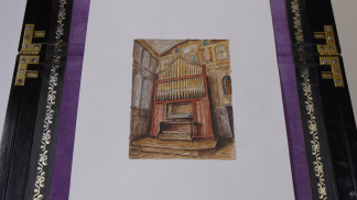 The Convent Organ - Original Painting